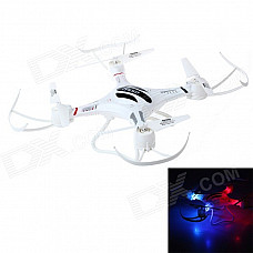 FY550 2.4GHz 4-CH IR Outdoor R/C Quadcopter w / Gyroscope / Lamp - White