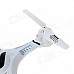 FY550 2.4GHz 4-CH IR Outdoor R/C Quadcopter w / Gyroscope / Lamp - White