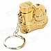 sysh0069 Creative Ball Boot & Football Shaped Windproof Butane Lighter - Golden