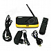 VIGICA V3 Quad-Core Android 4.4.2 Google TV Player w/ RAM 2GB, ROM 8GB, Wi-Fi, TF - Black + Yellow