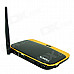 VIGICA V3 Quad-Core Android 4.4.2 Google TV Player w/ RAM 2GB, ROM 8GB, Wi-Fi, TF - Black + Yellow