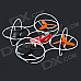 JJRC 500B 2.4GHz 4-CH 6-Axis Gyro R/C Quadcopter Aircraft Toy w/ 0.3MP Camera - Black + Red