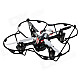 JJRC H6C 2.4GHz 4-CH 6-Axis Gyro R/C Quadcopter Helicopter Aircraft Toy w/ HD Camera - Black + Red