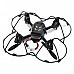 JJRC H6C 2.4GHz 4-CH 6-Axis Gyro R/C Quadcopter Helicopter Aircraft Toy w/ HD Camera - Black + Red