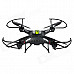 JJRC H8C 2.4GHz 4-CH 6-Axis Gyro R/C Quadcopter Aircraft Toy w/ 2.0MP HD Camera - Black