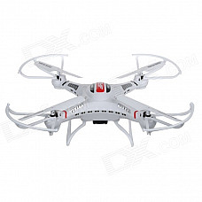 JJRC H8C 2.4GHz 4-CH 6-Axis Gyro R/C Quadcopter Aircraft Toy w/ 2.0MP HD Camera - White