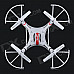 JJRC H8C 2.4GHz 4-CH 6-Axis Gyro R/C Quadcopter Aircraft Toy w/ 2.0MP HD Camera - White