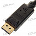 Gold Plated DisplayPort Male to DVI24+1 Female Connector Cable (10CM-Length)