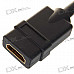 Gold Plated DisplayPort Male to HDMI Female Adapter Cable (10CM)