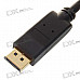 Gold Plated DisplayPort Male to HDMI Female Adapter Cable (10CM)