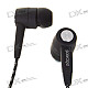 SQ-77V Stylish In-Ear Stereo Earphone with Volume Control (3.5mm Jack/130CM-Cable)