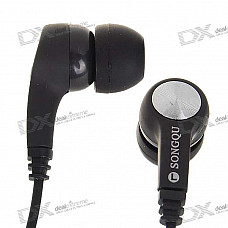 SQ-78V Stylish In-Ear Stereo Earphone with Volume Control (3.5mm Jack/130CM-Cable)