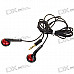 SQ-11MP Stylish Stereo Earphone (3.5mm Jack/130CM-Cable)