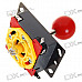 Repair Parts Replacement 4-Ways Red Ball Arcade Joystick with 4-Switch