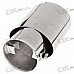 Universal Stainless Steel Muffler for Vehicles Exhaust Pipe (63mm-Inner Diameter)