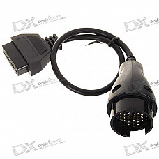 OBDII Female to 38-Pin Connector Adapter for Mercedes Benz (30CM-Length)