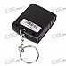 USB Rechargeable 1.3" LCD 65-Channel Mini GPS Location Finder Keychain (WAAS/EGNOS)