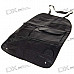 Universal Car Seat Backside Multi Pockets Storage Bag (Black)