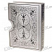 Bicycle Rider Back Zinc Alloy Playing Card Holder