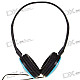 Sonun Stereo Headphone - Blue + Black (3.5mm Jack/120CM-Cable)