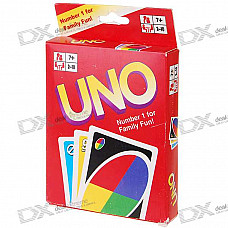 Thin UNO Card Game (108-Sheet Deck)