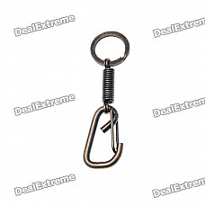 Trendy Climbing Carabiner Keychain-Copper