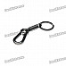 Trendy "R" Climbing Carabiner Keychain-Titanium