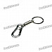 Trendy "R" Climbing Carabiner Keychain-Steel