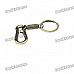 Trendy "R" Climbing Carabiner Keychain-Golden