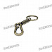 Trendy "R" Climbing Carabiner Keychain-Vintage Copper