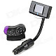 Bluetooth Handsfree + FM Transmitter + MP3 Player with Steering Wheel Mount Remote (SD/USB/2.5mm)