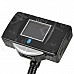 Bluetooth Handsfree + FM Transmitter + MP3 Player with Steering Wheel Mount Remote (SD/USB/2.5mm)