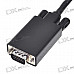 DisplayPort DP Male to VGA Male Adapter Cable (1.8M-Length)