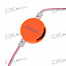 Sonun Stereo Headphone with Volume Control - Orange (3.5mm Jack/140CM-Cable)