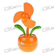 USB/3*AA Powered Mini Flexible Desktop Fan