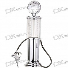 Silver Plated Gas Nozzle Pump Beer Drink Liquor Dispenser (900ml)