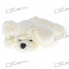 White Fragrant Plush Puppy Doll Toy - Small