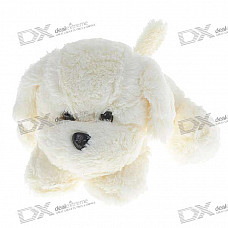 White Fragrant Plush Puppy Doll Toy - Large