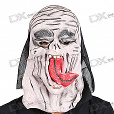 Halloween Scary Devil Mask with Long Tongue
