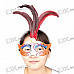 Chicken Feather Eye Mask (Color Assorted)
