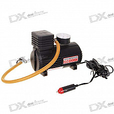 Portable Mini Auto Air Compressor with Car Charger (DC 12V/10~250PSI)