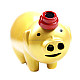 Lucky Golden Pig Butane Lighter