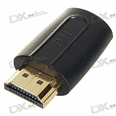 HDMI Male to HDMI Mini Female Adapter - Black