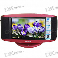 7.0" LCD Digital Desktop Multimedia Player with USB/SD Card Slot