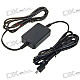 Lead Acid Battery Charger Adapter for GSM/GPRS/GPS Tracker - Black