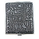 Mysterious Egyptian Glyphs Metal Cigarette Case (Holds 18)