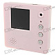 USB Rechargeable 1.44" LCD Video Memo Message Recorder with Magnet (Random Colors)