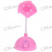 USB Powered Adjustable Wind Speed 5 Fan Blade Cooling Fan (Pink)