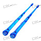 Plastic Electronic Drumstick Set - Blue (Pair)