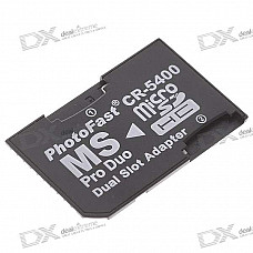 Micro SD/TF to MS Pro Duo Adapter - Black